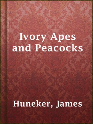 Ivory Apes and Peacocks - ebook